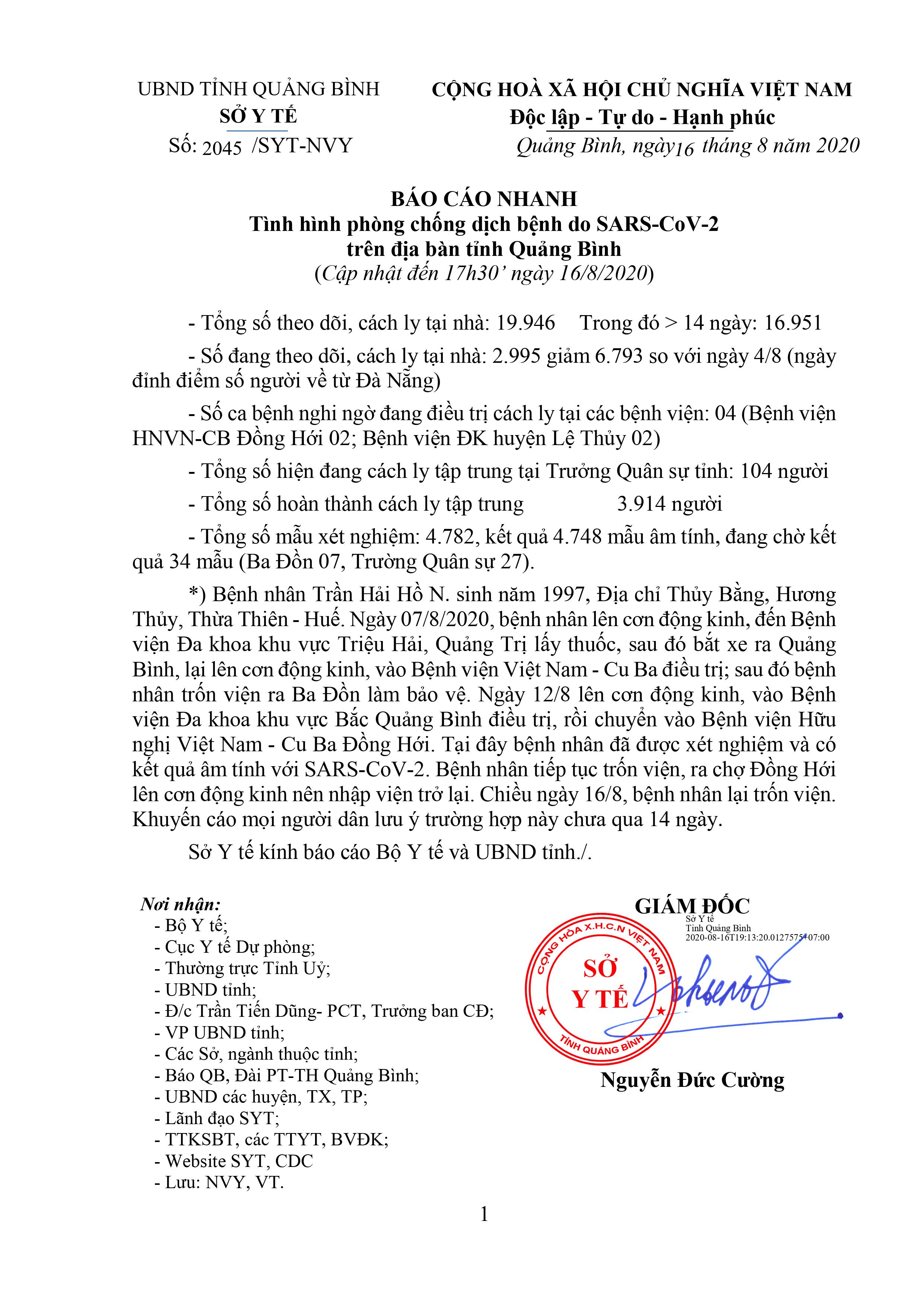 BC Sở y tê ngay 16 8 2020