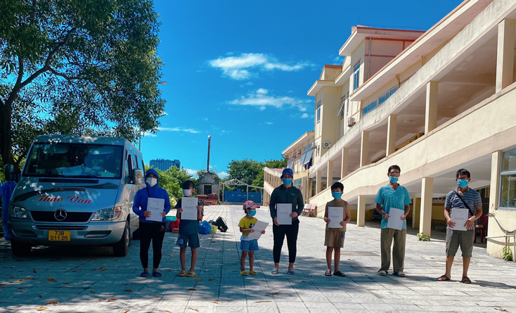 BN Covid 19 tại khu điều trị tầng 2 Bệnh viện Y dược cổ truyền tỉnh xuất việnjpg