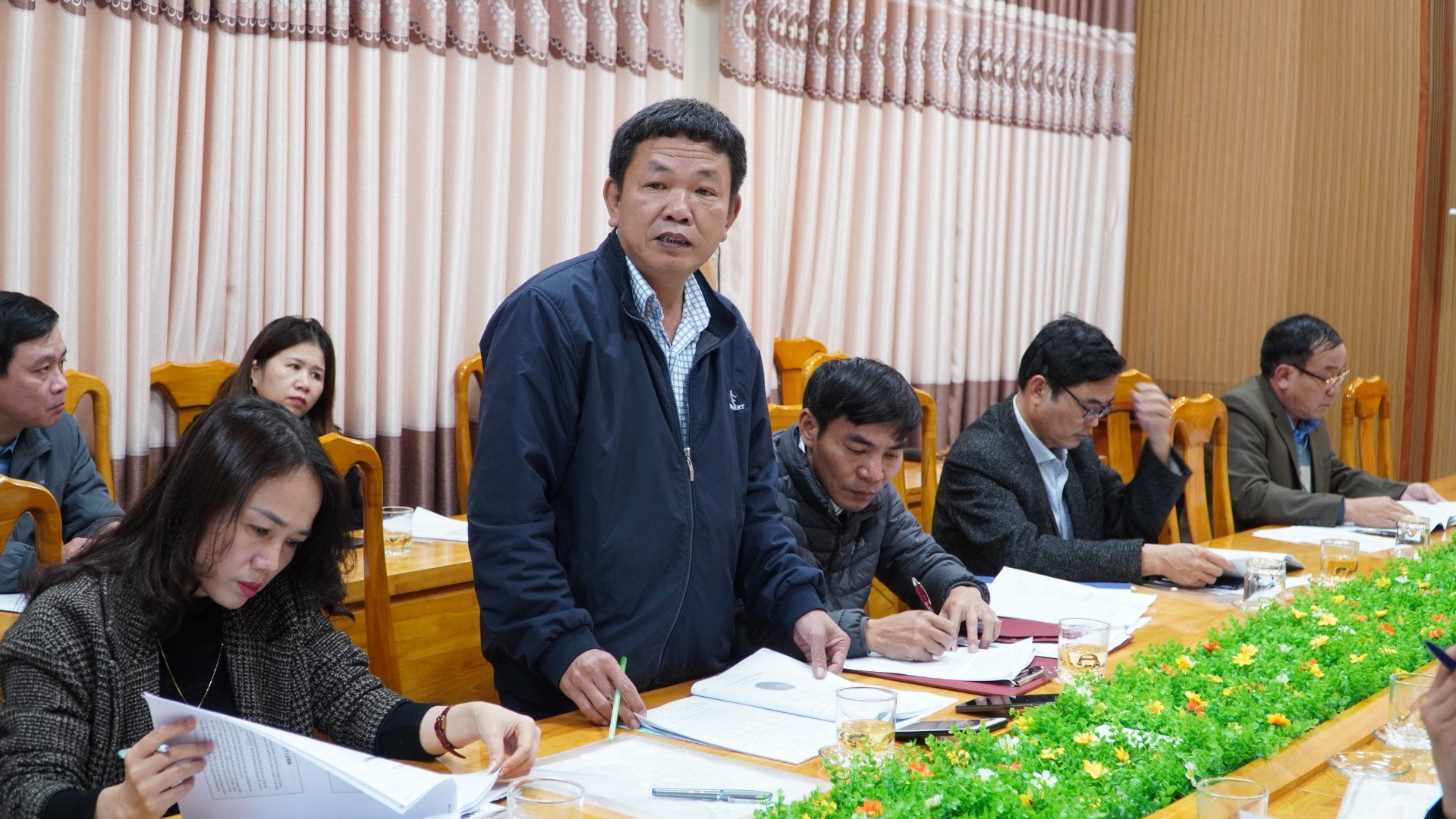 Bác sĩ CKII Nguyễn Huy Bổnganh Phản biện 2 tham gia ý kiến tại buổi đánh giá