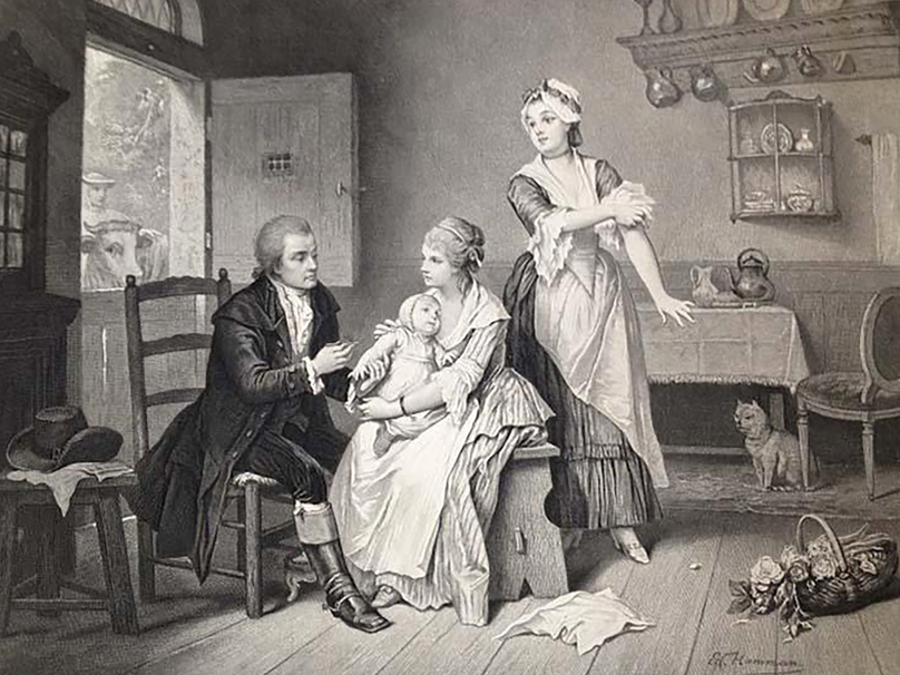 Edward Jenner là người đặt nền móng cho tiêm chủng và có công lao to lớn trong việc thiết lập ra vaccine giúp bảo vệ hàng tỷ người khắp hoàn cầujpg