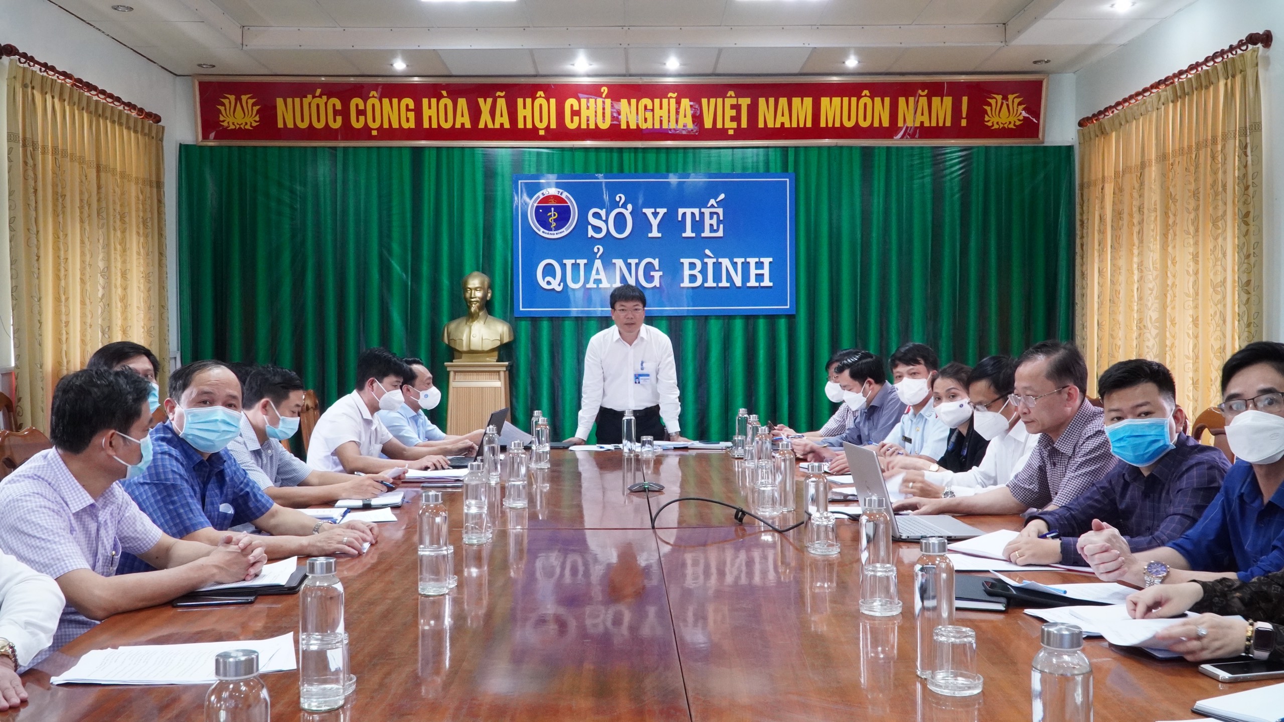 Giao ban công tác y tế 3 tháng đầu năm và triển khai nhiệm vụ trọng tâm 9 tháng tiếp theo năm 2022