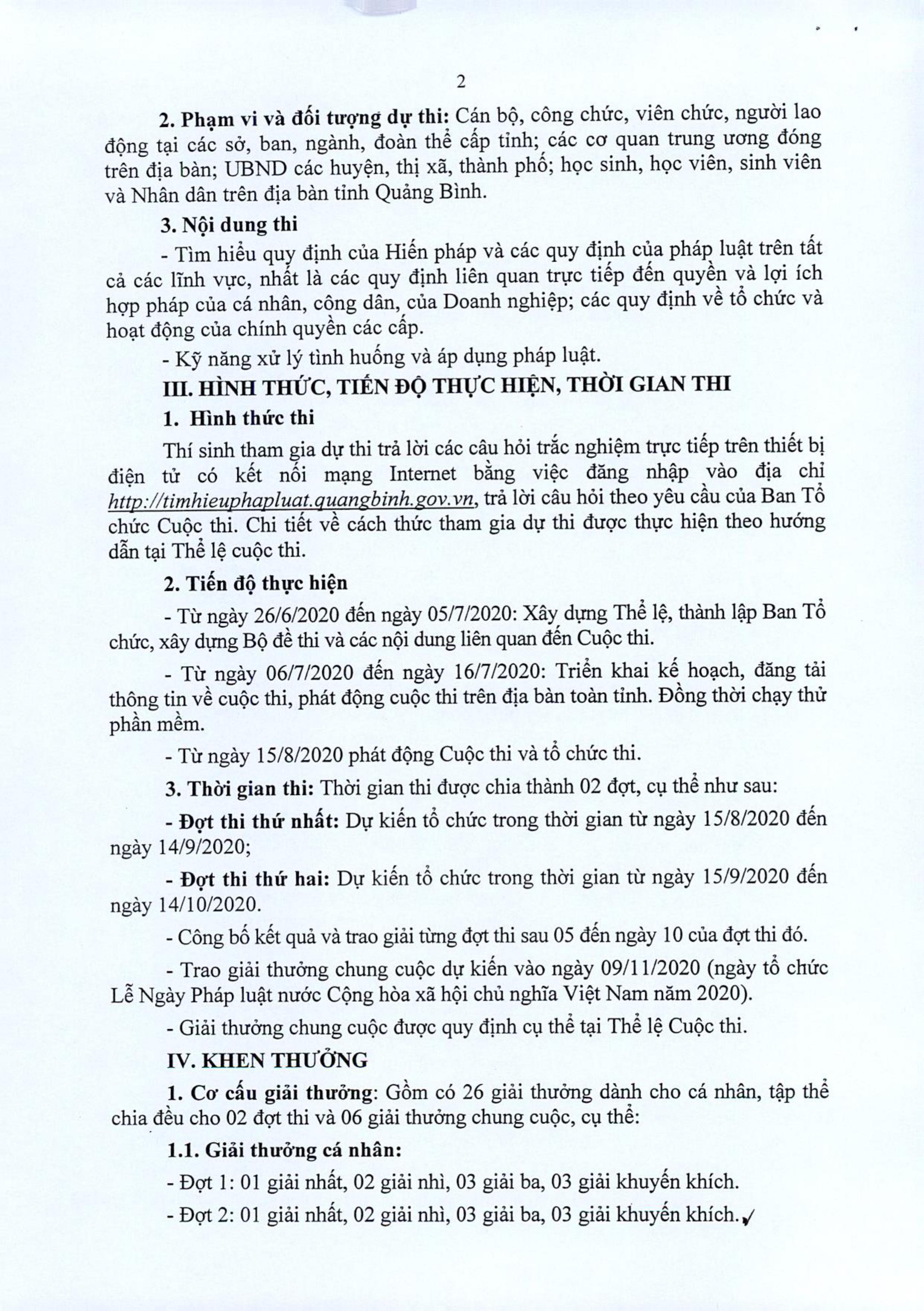 KẾ HOẠCH THI TÌM HIỂU 2