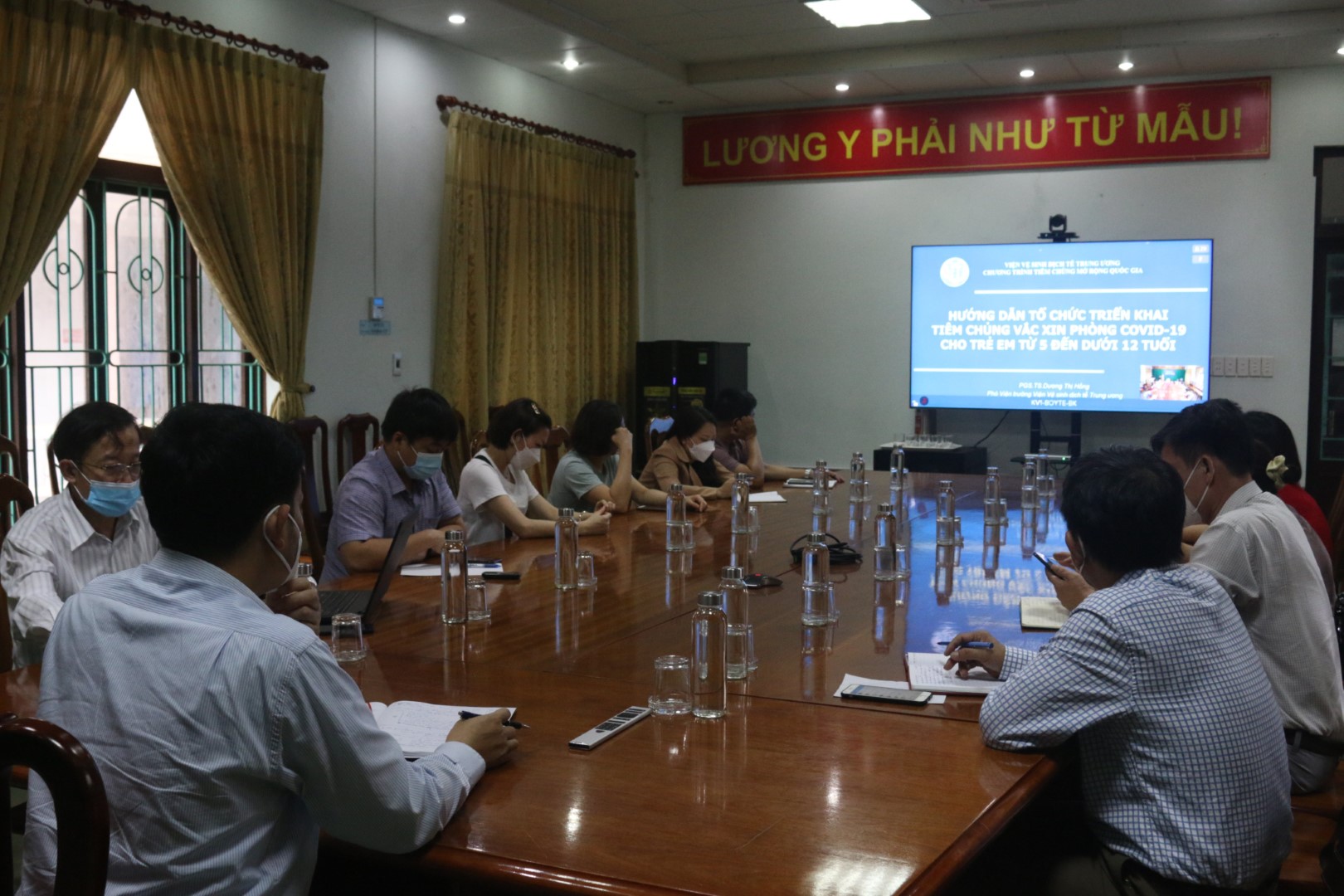 Toàn cảnh hội nghị tại điểm cầu Quảng Bình22