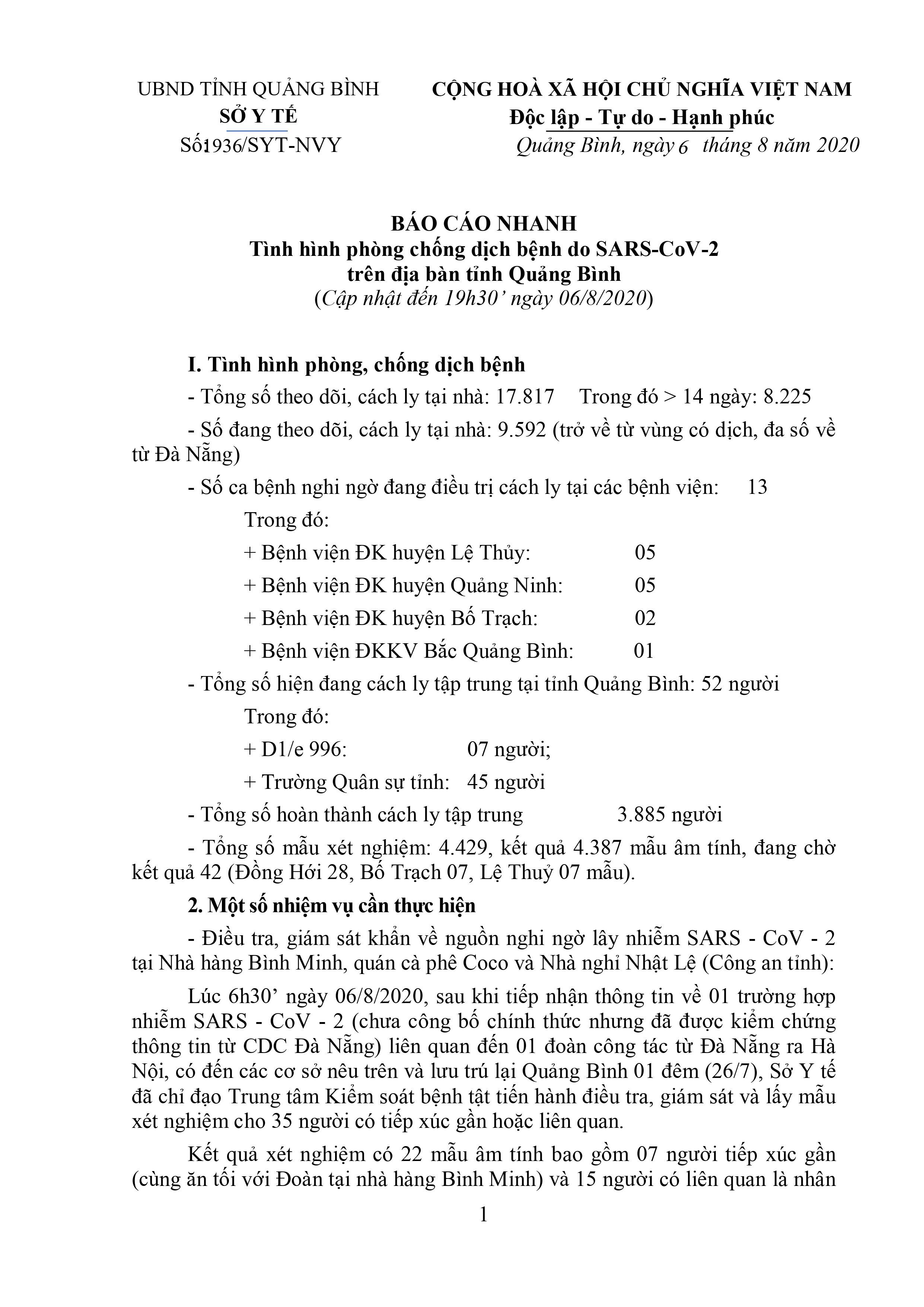 bao cao nhanh 6 8 2020