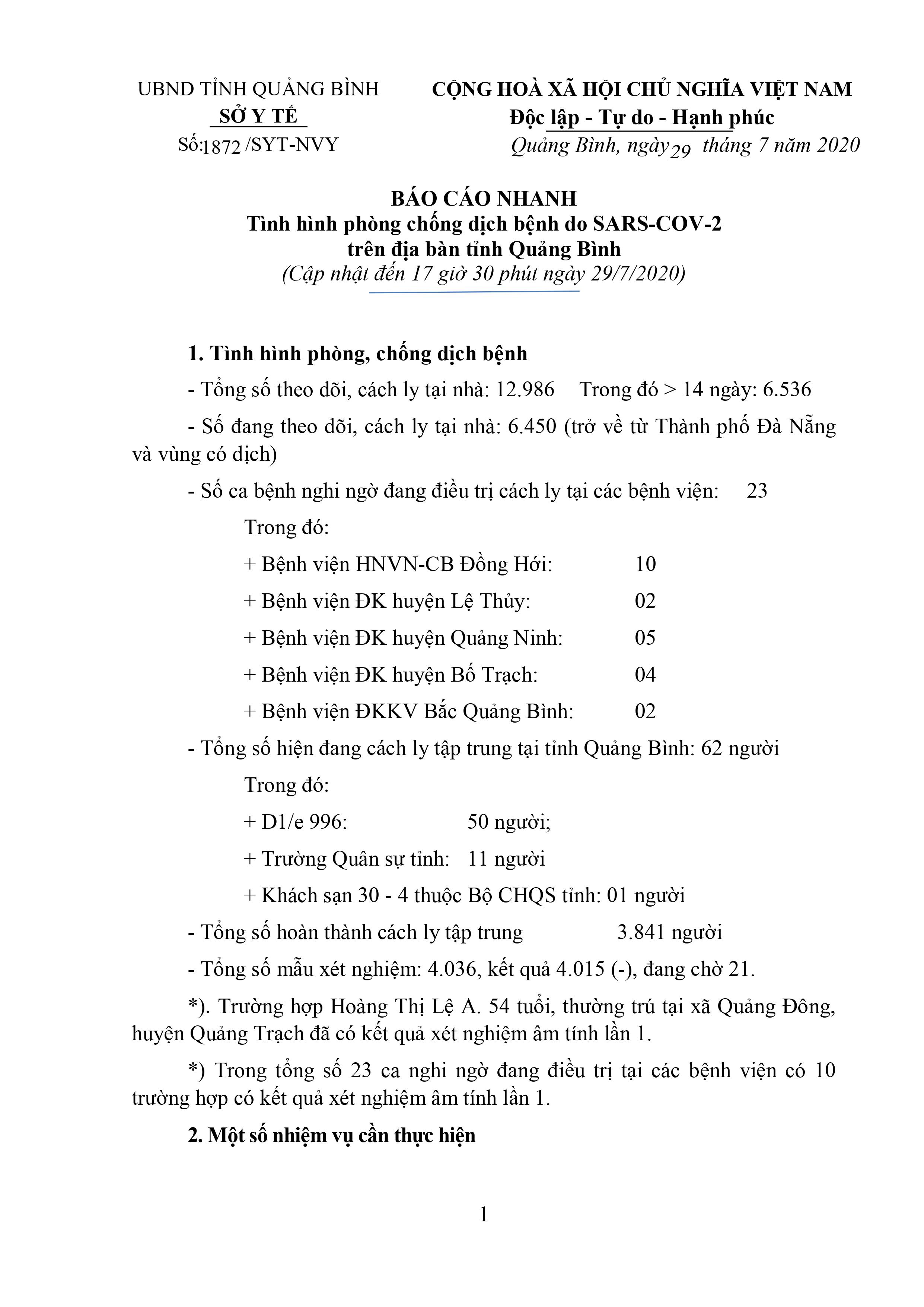 báo cao nhan SYT 29.1