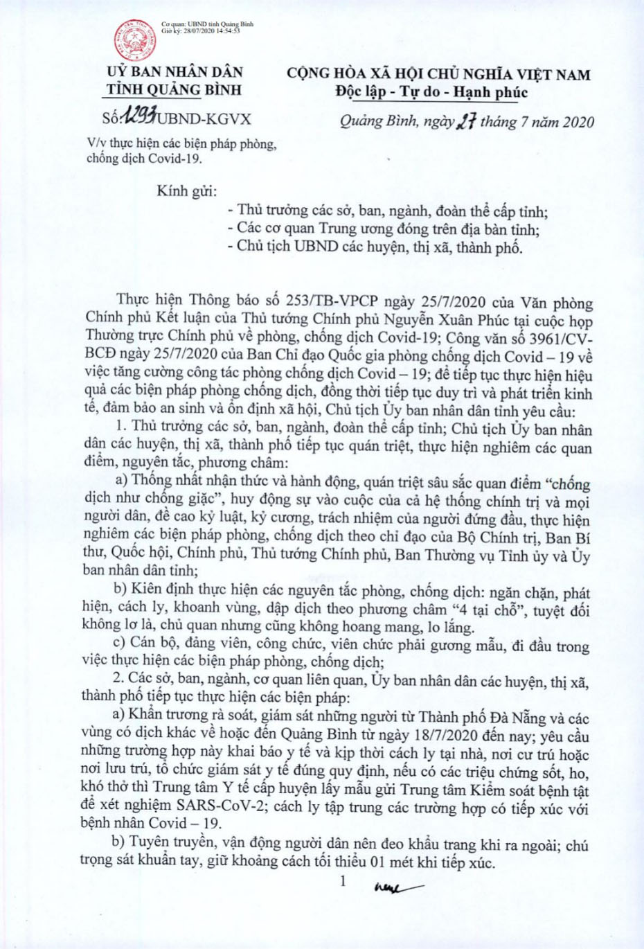 cv tỉnh 28 7 1