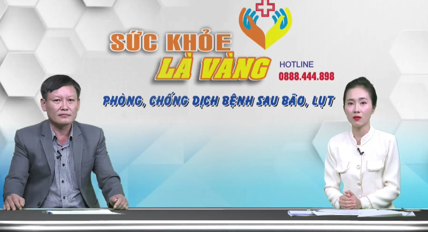 suc khoe la vang phong chong dịch benh sau bao lu