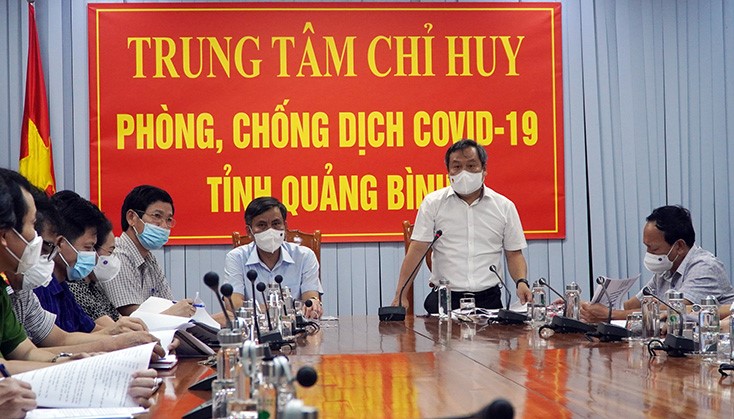 Đồng chí Bí thư Tỉnh ủy Vũ Đại Thắng Huy động mọi nguồn lực quyết tâm kiểm soát hoàn toàn dịch Covid 19 vào ngày 15 9 2021jpg
